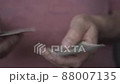 Close up from person hand counting American bills 88007135