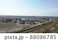 加治川の桜（空撮） 88086785