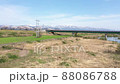 加治川の桜（空撮） 88086788