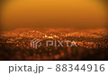 Seamless background gold glittering particle wave and light with bokeh, Cyberspace, and technology digital connection abstract background concept.	 88344916