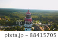 Osinovets lighthouse in the Ladoga lake in Russia. One of the bigger lighthouses of the world 88415705