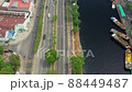 Aerial view of Saigon - Ho Chi Minh city, Vietnam in busy morning  88449487