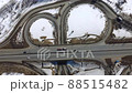 Road interchange during dron fly 88515482
