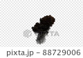 黒煙の立ち上る爆発 88729006