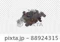 広がる煙 88924315