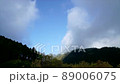 新緑の山と流れる雲／タイムラプス 89006075