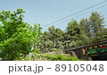 JR Hachiko Line train passes near Hachioji Railway Bridge 89105048