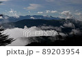 山の中の雲海　タイムラプス 89203954