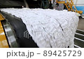 Production process for the manufacture of white synthetic acrylic fiber in a petrochemical plant 89425729