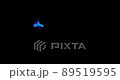 Digital animation of a venix and flames that lighting up on neon style. 3d rendering 89519595