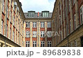 Beautiful facade of an old house. Copenhagen. Denmark. 89689838