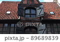 Beautiful facade of an old house. Copenhagen. Denmark. 89689839