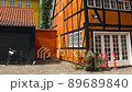 Beautiful facade of an old house. Copenhagen. Denmark. 89689840