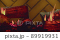Electric Home Fireplace. Winter holliday 89919931