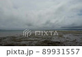 [Aerial view] Ishigaki Island Nagura Bay in cloudy weather 89931557