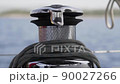Winch with rope close up 90027266