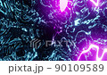 Sci-fi motion graphic loop 4k UHD video 90109589