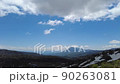 Mt. Iwate seen from Hachimantai 5 seconds later tilt down 90263081