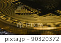 Golden Cryptocurrencys Bitcoin Coin. 90320372