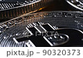 Silver Bitcoin Money. 90320373