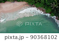 Beautiful tropical island with beach and coconut palm tree, freedom beach phuket 90368102