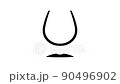 Cognac glass icon animation outline best object on white background 90496902