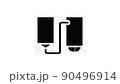 Whiskey factory icon animation outline best object on white background 90496914
