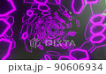 Abstract 3D render background 90606934