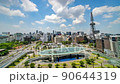 June 4th year of Reiwa Oasis 21 and Chubu Electric Power MIRAI TOWER (TV Tower) (Time Lapse Fix) 90644319