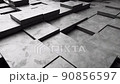 Concrete cube background 90856597