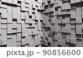 Concrete cube background 90856600