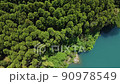 ドローン空撮 森と川_02 90978549