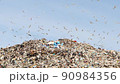 Huge mountain of urban garbage 90984356