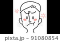 Frustrated men 91080854