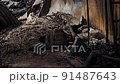 fire in a plastic warehouse 91487643