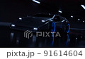 modern supercar 3d render animation loop 91614604