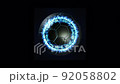 Introducing soccer balls and shock waves that can be used as title materials and telop backgrounds 92058802