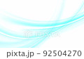 Abstract blue curve 92504270