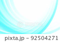 Abstract blue curve 92504271