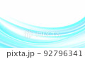 blue curve background 92796341