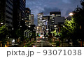 Nagoya Sakura-dori Night view from Marunouchi towards Nagoya Station 93071038