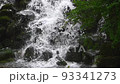 Small waterfall in the forest 93341273