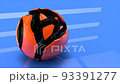 3D sphere changing shape during rapid rotation 93391277