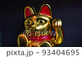 Maneki Neko, Japanese Lucky Cat. Golden cat brings good luck and wealth 93404695