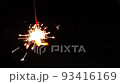 Hand-held fireworks with little smoke Spark 93416169