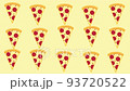 Abstract colorful pizza motion design animation 93720522