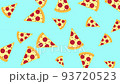 Abstract colorful pizza motion design animation 93720523