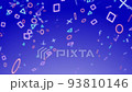 A loop animation in which something like a button on a game machine falls 93810146