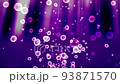 Background material of bubbles (purple) rising in water 93871570