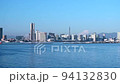 Minato Mirai in the early morning, Yokohama coastal area bathed in the morning sun, Yokohama waterfront in the early morning 94132830